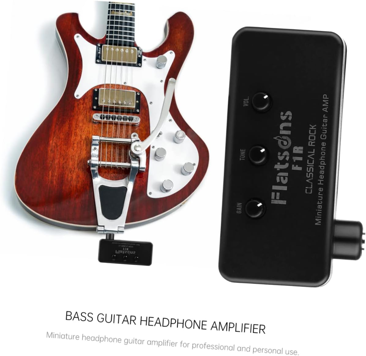 UPKOCH 2 Sets amplifier electric guitar Ukulele portable Tuner plastic aluminum bass amplifier ballad universal pocket speaker amplifier miniature mini guitar amplifier speaker - Image 4