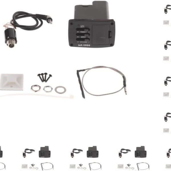 10 set of Ukulele 2 Band EQ Preamp Amplifier Pickup