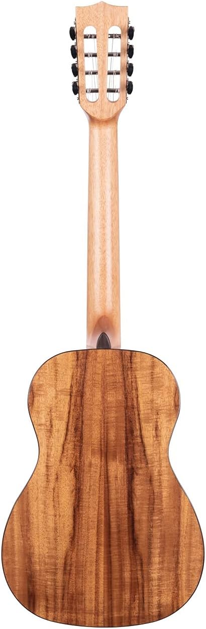 Zoundhouse Kala KA-SCAC-B8 Gloss Solid Cedar Top Acacia 8-String Baritone Ukulele with Bag (UB-B) - Image 3