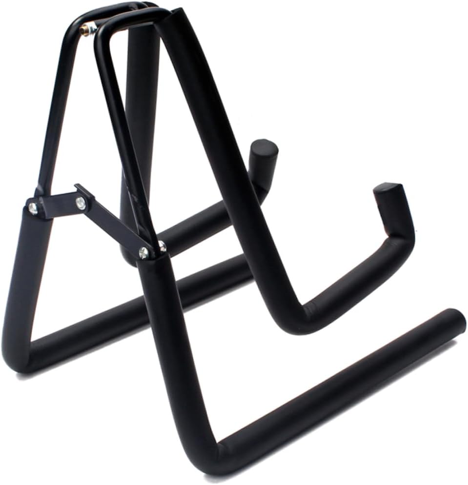 9 Ukulele or Guitar Spiral Stand Tidy Storage Rack Display Metal Padded Foam Space Saver