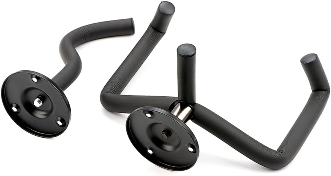 ibasenice 3 Sets Guitar Hanger Guitar Wall Hook Ukulele Wall Mount for Shop Guitar Wall Mount Hanger Guitar Hook Wall Mount Guitar Rack Ukulele Wall Hook Wall Guitar Display Stand Bass Hook - Image 3