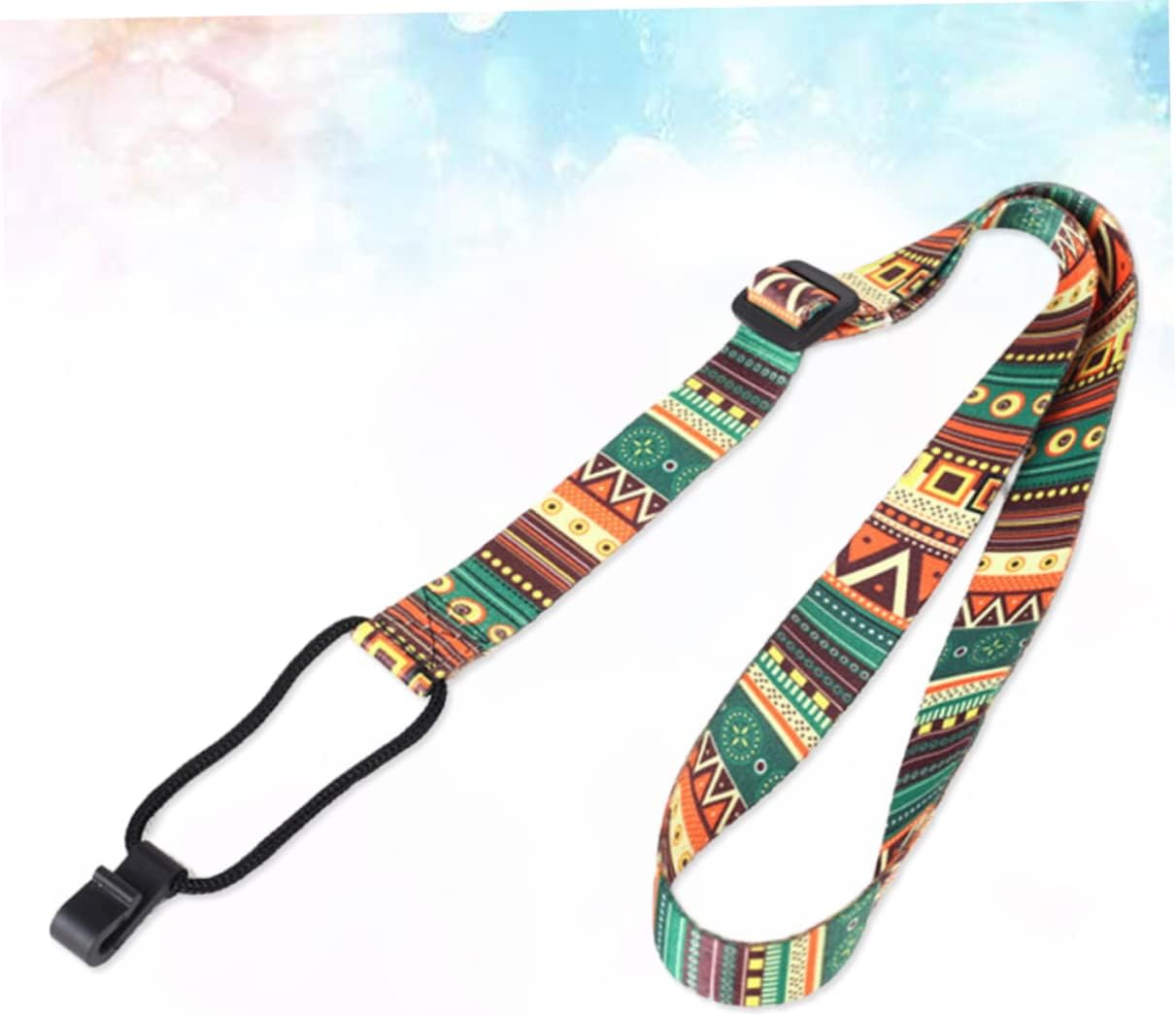 Vaguelly bass ukulele nylon watch band nylon guitar ukulele shoulder belt adjustable guitar strap ukulele strap Folk-custom Guitar Strap shoulder strap small guitar clip tape ballad - Image 7