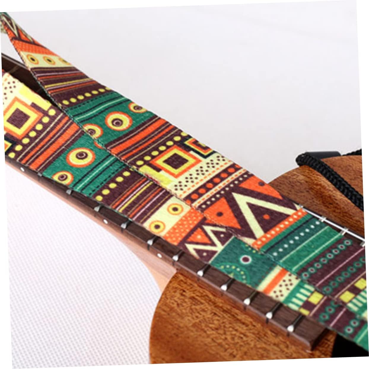 Vaguelly bass ukulele nylon watch band nylon guitar ukulele shoulder belt adjustable guitar strap ukulele strap Folk-custom Guitar Strap shoulder strap small guitar clip tape ballad - Image 8