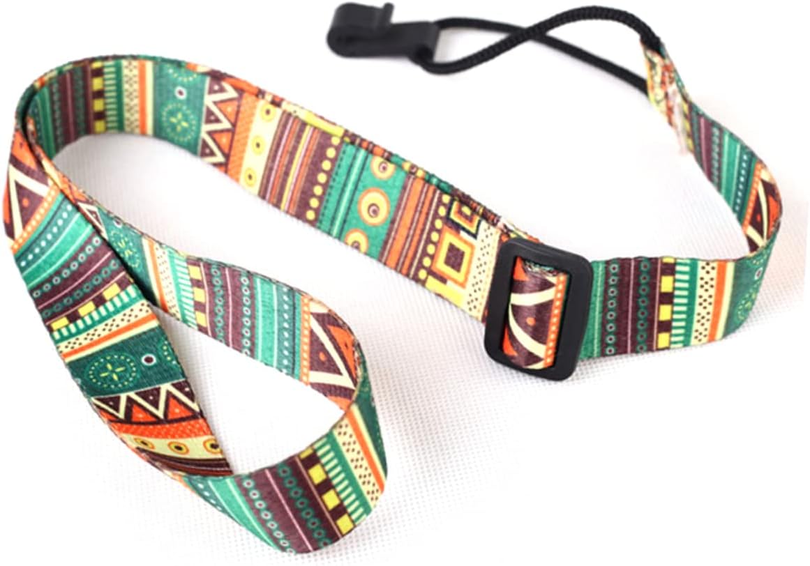 Vaguelly bass ukulele nylon watch band nylon guitar ukulele shoulder belt adjustable guitar strap ukulele strap Folk-custom Guitar Strap shoulder strap small guitar clip tape ballad - Image 3
