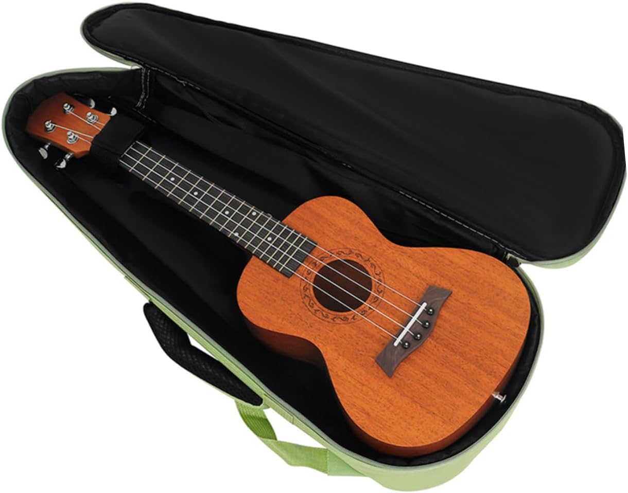 TOYANDONA Carrying Bag for Ukulele Guitar Case Waterproof Container Ukulele Storage Container Tote Bag Organizer Baritone Ukulele Case Ukulele Carrying Bag Portable Backpack Pearl Cotton - Image 5