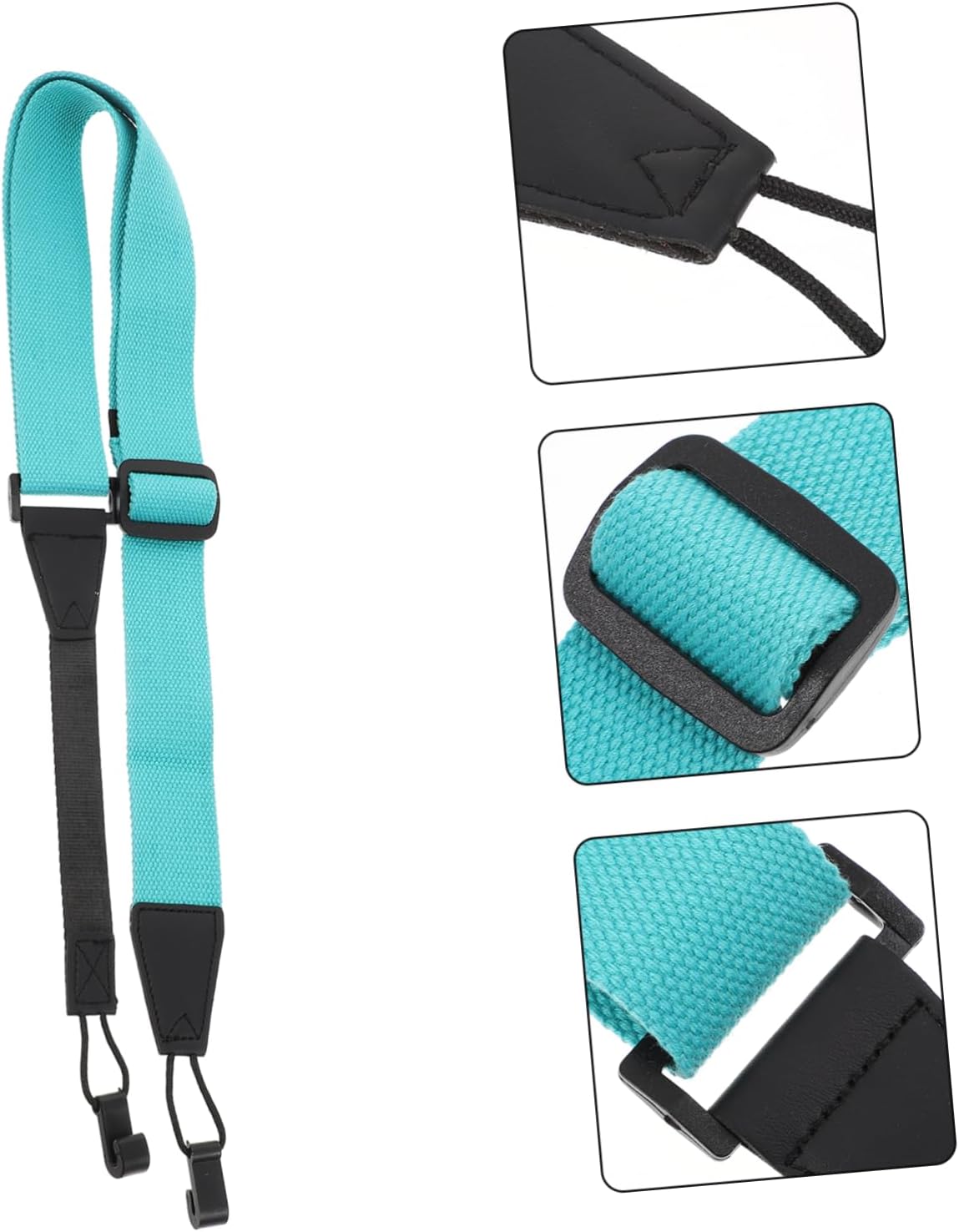 ibasenice 2 Pcs Ukulele Strap Adjustable Ukulele Belt Ukulele Back Straps Fabric Guitar Strap Tenor Ukulele Leather Watch Bands Ukulele Bass Strap Replacement Belt Child Cotton Nonporous - Image 3