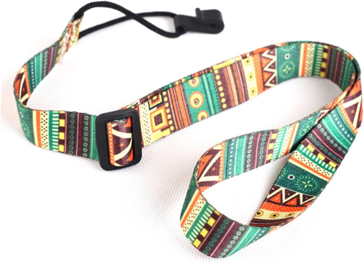 Vaguelly bass ukulele nylon watch band nylon guitar ukulele shoulder belt adjustable guitar strap ukulele strap Folk-custom Guitar Strap shoulder strap small guitar clip tape ballad - Image 6