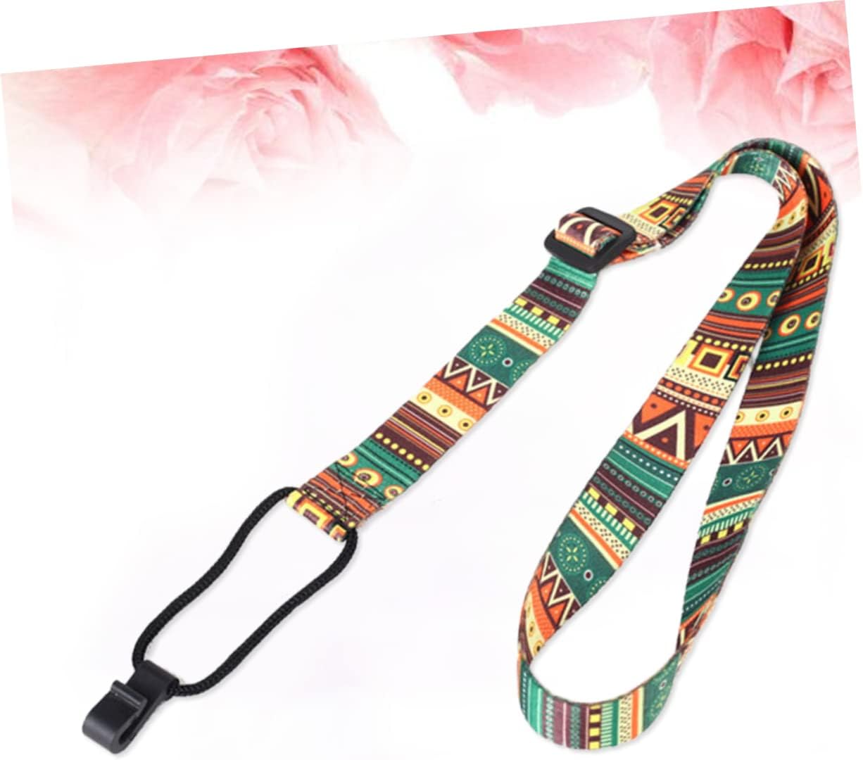 Vaguelly bass ukulele nylon watch band nylon guitar ukulele shoulder belt adjustable guitar strap ukulele strap Folk-custom Guitar Strap shoulder strap small guitar clip tape ballad - Image 4