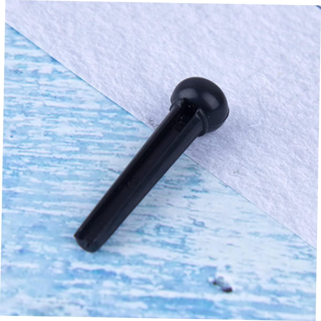 Abaodam 100pcs Deer Whistles for Vehicles Baby Belly Button Band Bathroom Trash Can Ukulele Tuning Pegs Pickup Rings Red Cymbal Stand Acoustic Bridge Tuning Keys for Bass Mini Guitar Pin - Image 4