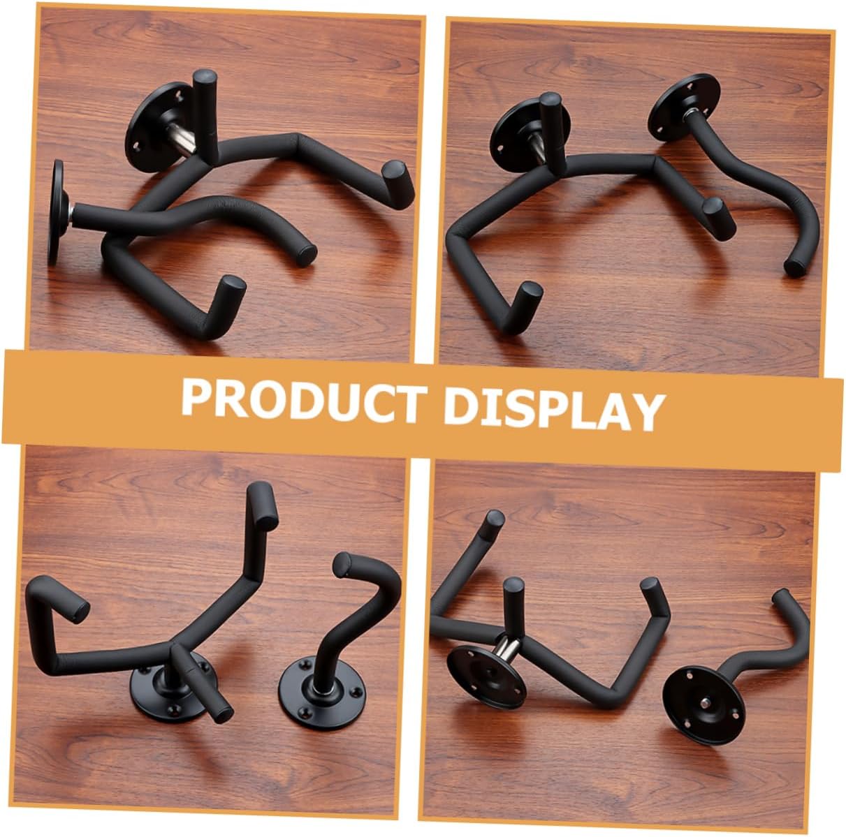 ibasenice 3 Sets Guitar Hanger Guitar Wall Hook Ukulele Wall Mount for Shop Guitar Wall Mount Hanger Guitar Hook Wall Mount Guitar Rack Ukulele Wall Hook Wall Guitar Display Stand Bass Hook - Image 4