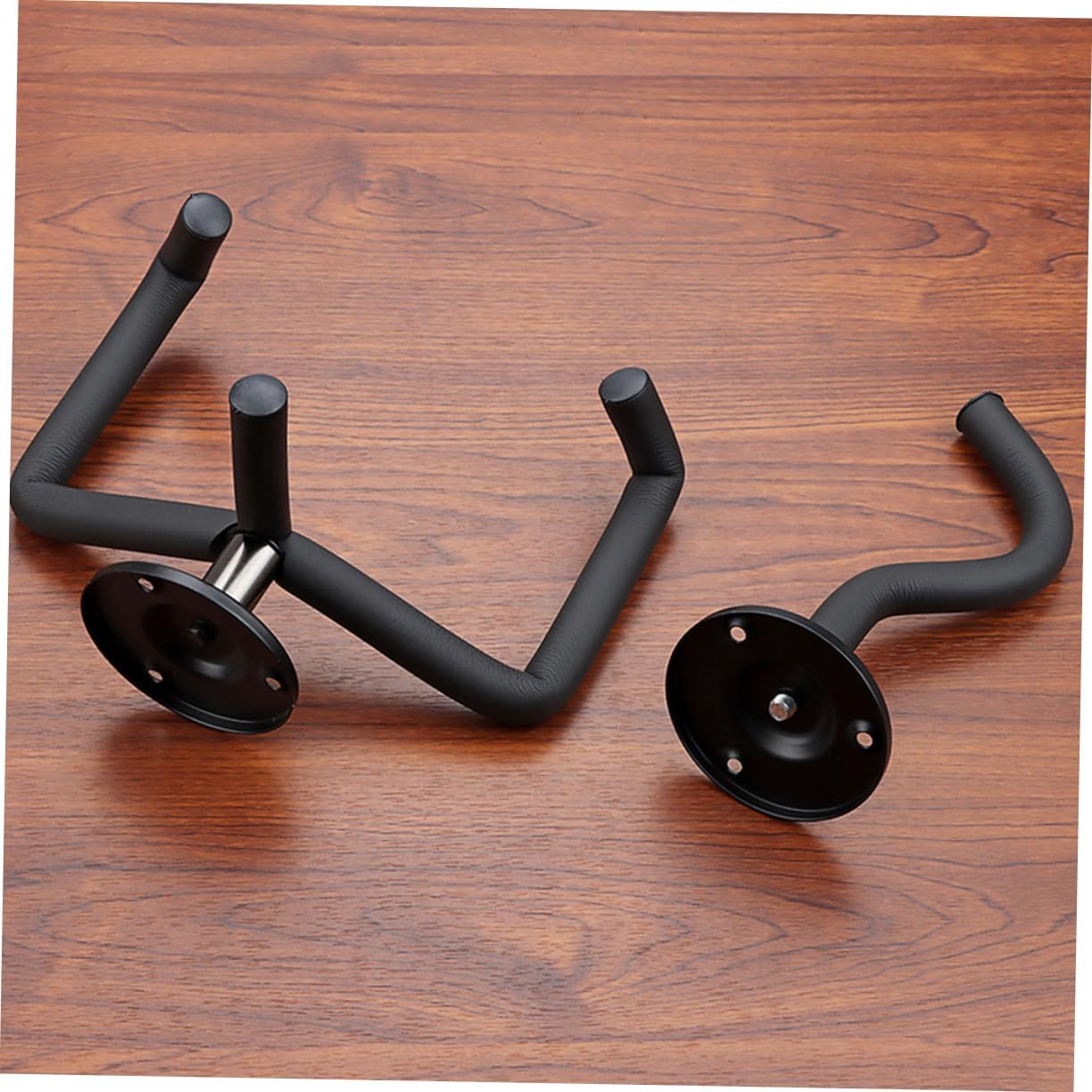 Vaguelly 1 Set Guitar Hanger Guitar Stand Ukulele Wall Mount for Shop Musical Instrument Hanger Wall-Mounted Guitar Hook Ukulele Stand Guitar Mount Hanger Iron Bass Holder Guitar Wall Hook - Image 3