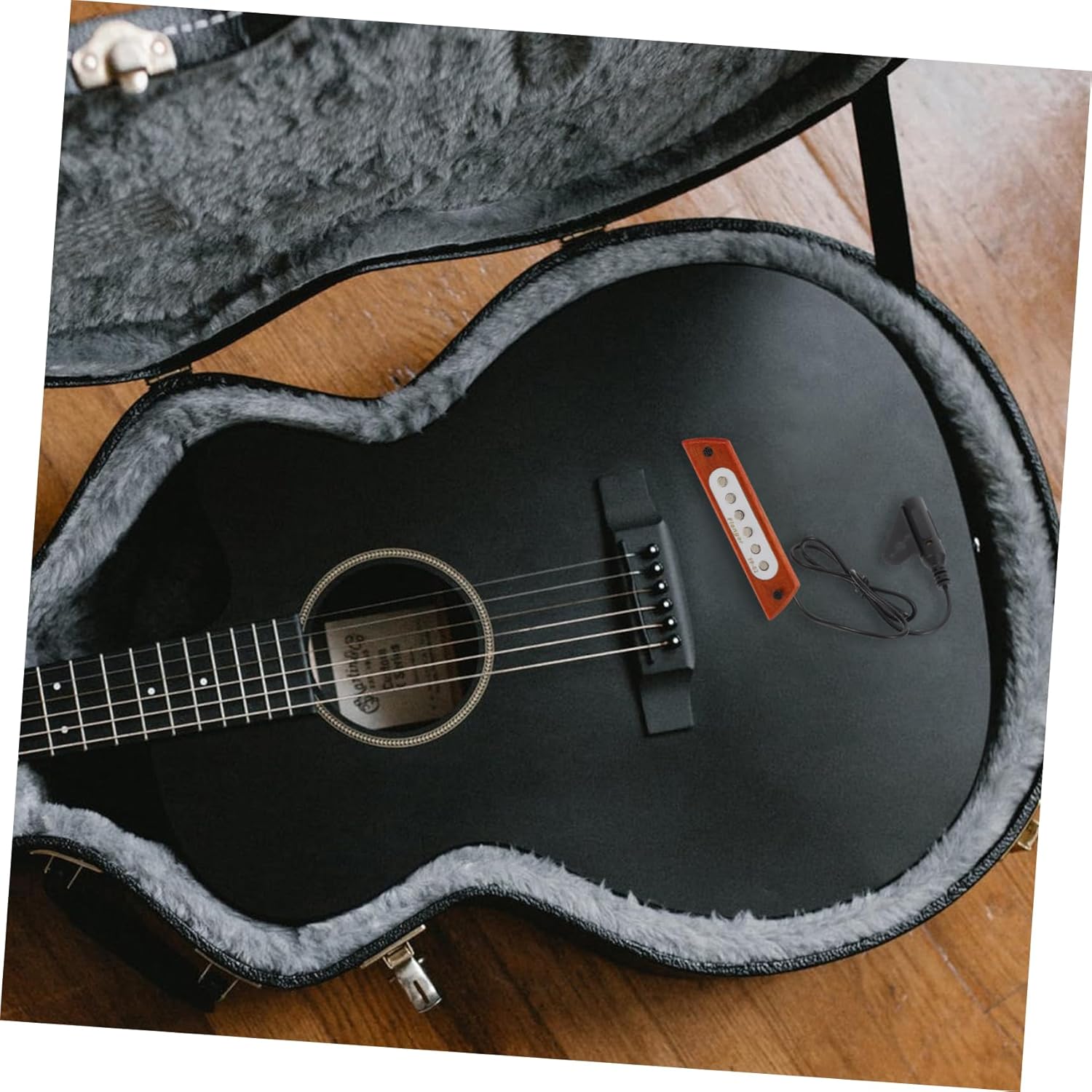 TOYANDONA 1pc Guitar Pickups Classical Guitar Pickup Acoustic Guitar Pickup Eq Equalizer System Banjo Piezo Pickup Amps for Guitars Electric Acoustic Pickup Ukulele Individual Bass - Image 7