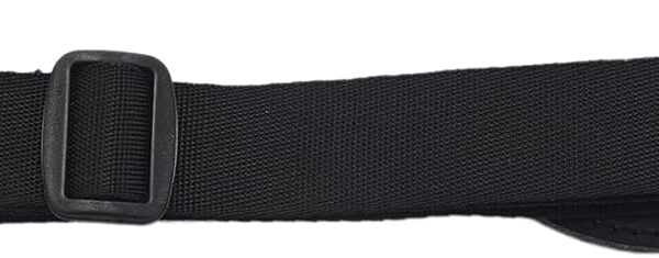 Bumdenuu Adjustable Ukulele Straps Classic Nylon for Acoustic Electric Guitar with Hook Double Neck Shoulder Used Harness (Black)