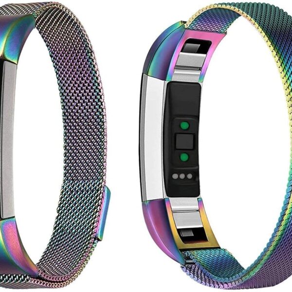 Gabriel Replacement Stainless Steel Band Metal Wristband Strap with Magnetic Closure Clasp for Fitbit Alta/Fitbit Alta HR Fitness Tracker Gabriel Replacement Stainless Steel Band Metal Wristband Strap with Magnetic Closure Clasp for Fitbit Alta/Fitbit Alta HR Fitness Tracker