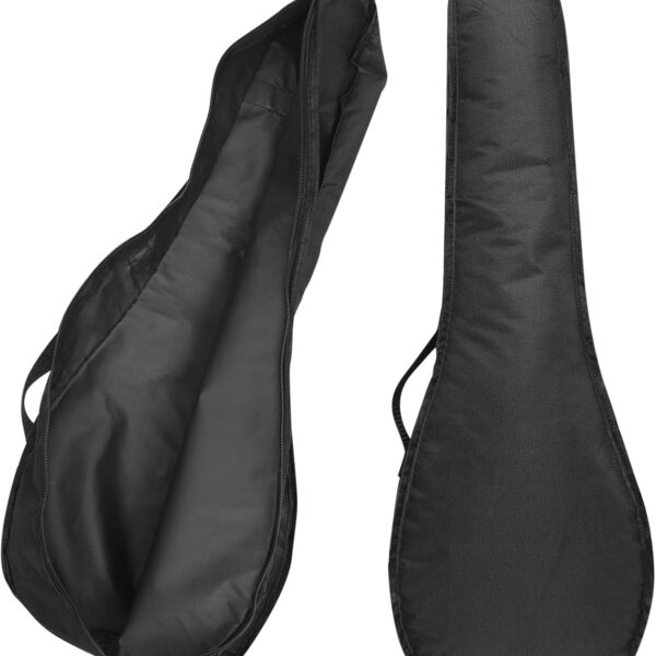 OFFSCH 2pcs Small Guitar Bag Portable Ukulele Case Water Resistant Backpack Waterproof Daypack Backpack for Kids Portable Backpack Storage Bag Holder Child Electric Guitar Canvas Gig Bag