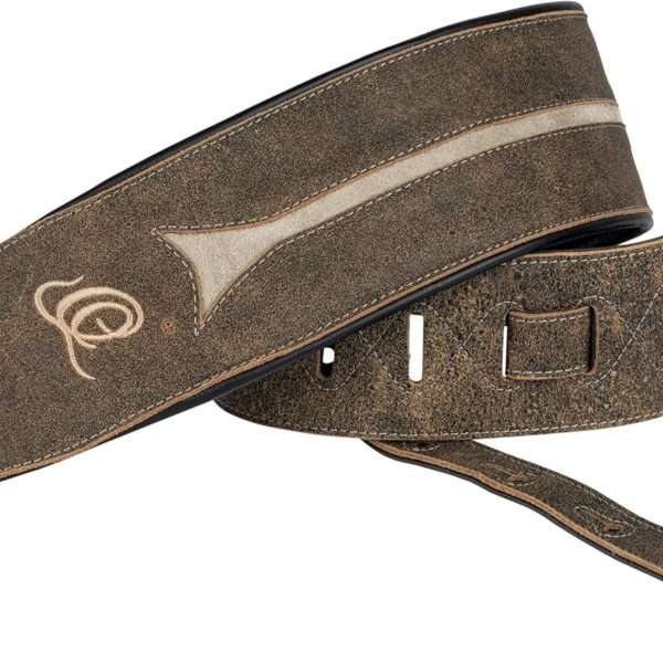 Ortega Guitars Adjustable Bass Strap – Acoustic Bass, Electric Bass – Genuine Leather, Desert Stone (OSBS-3) Ortega Guitars Adjustable Bass Strap – Acoustic Bass, Electric Bass – Genuine Leather, Desert Stone (OSBS-3)