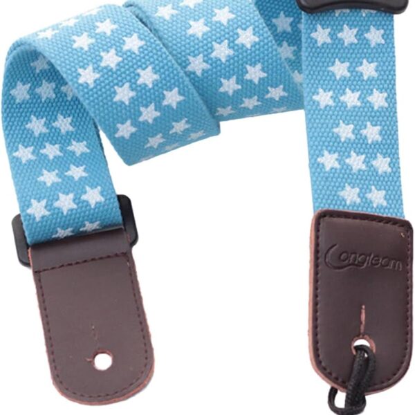 ibasenice 2pcs ukulele belt Leather Ukulele Strap guitar straps No Drill Ukulele Strap ukulele sling strap Guitar