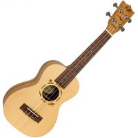 Flight DUC525 Concert Ukulele Zebrano B&S (Solid Top)