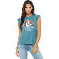 Duke of Uke Women’s Flowy Capped Sleeve Tee Duke of Uke Women’s Flowy Capped Sleeve Tee