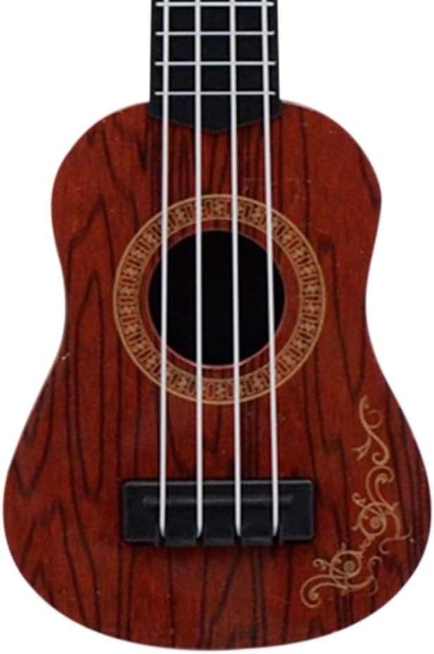 YUMIN Yellow Kids Classical Ukulele Guitar Toy Early Education Small Guitar Supplies Adjustable - Image 5