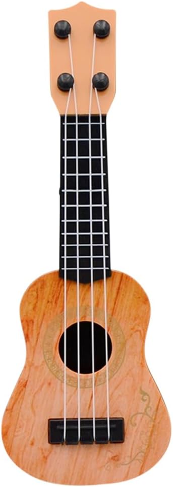 YUMIN Yellow Kids Classical Ukulele Guitar Toy Early Education Small Guitar Supplies Adjustable - Image 2