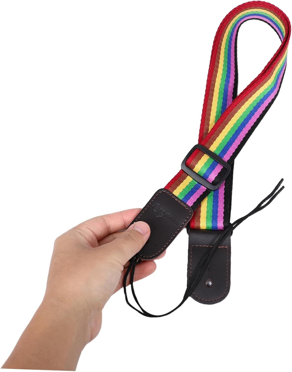 HIAKDOFT Ukulele Strap for Adults and Adjustable Lightweight Fabric ...