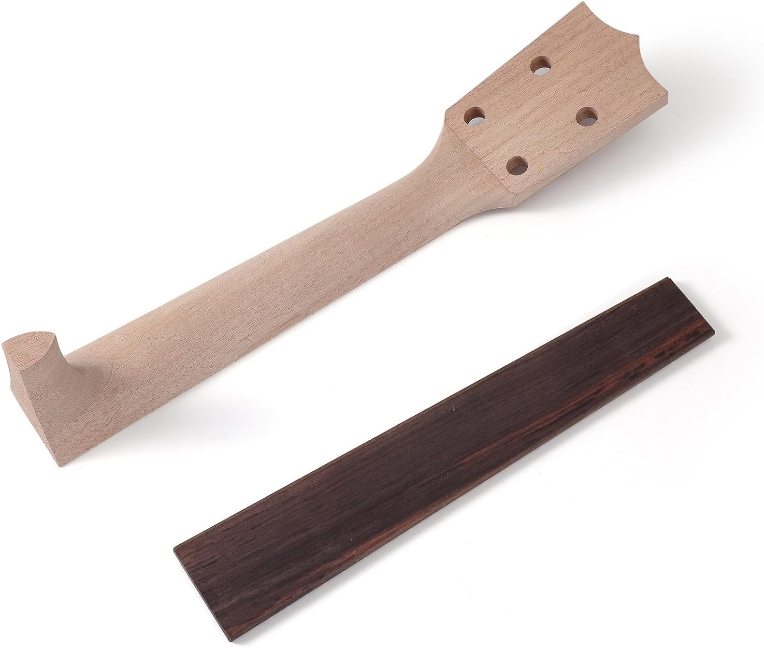 1 Set Ukulele Neck Fretboard Replacement Parts And Accessories Supplies Parts - Image 5