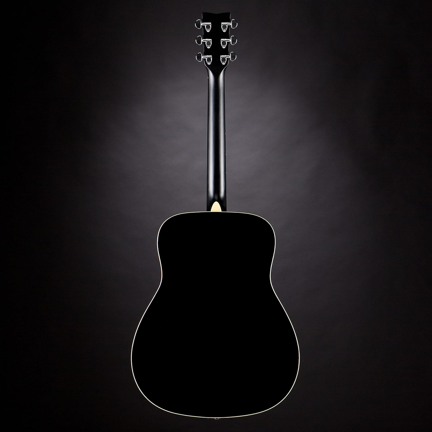 Yamaha F370 Full Size Steel String Acoustic Guitar - Traditional Western Body - Classic Black - Image 4