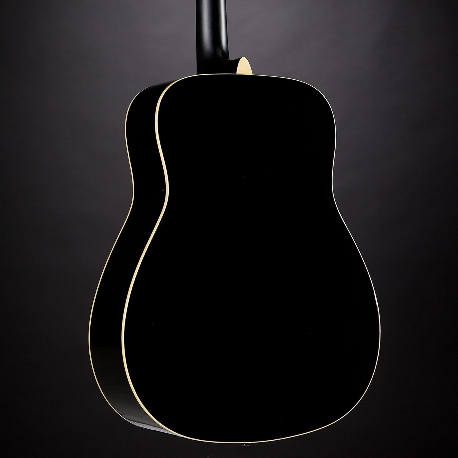 Yamaha F370 Full Size Steel String Acoustic Guitar - Traditional Western Body - Classic Black - Image 8