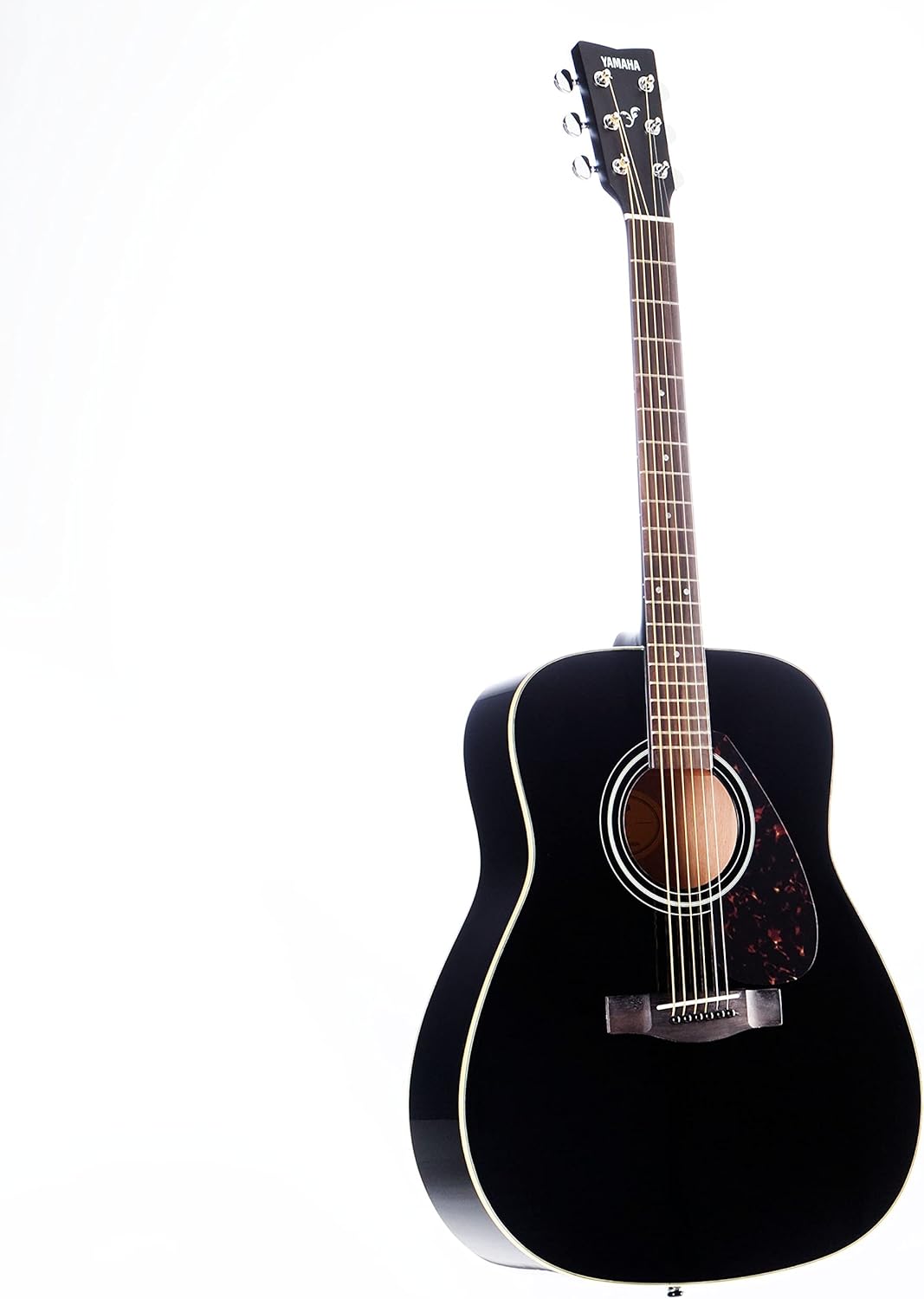 Yamaha F370 Full Size Steel String Acoustic Guitar - Traditional Western Body - Classic Black - Image 2