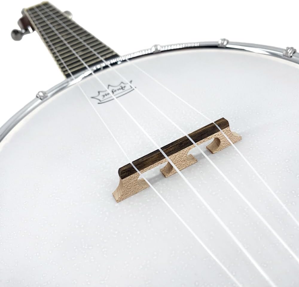 Ukulele Ruler 4-String Banjo Ukulele, Banjolele 23 Inch Concert Size with Premium ...
