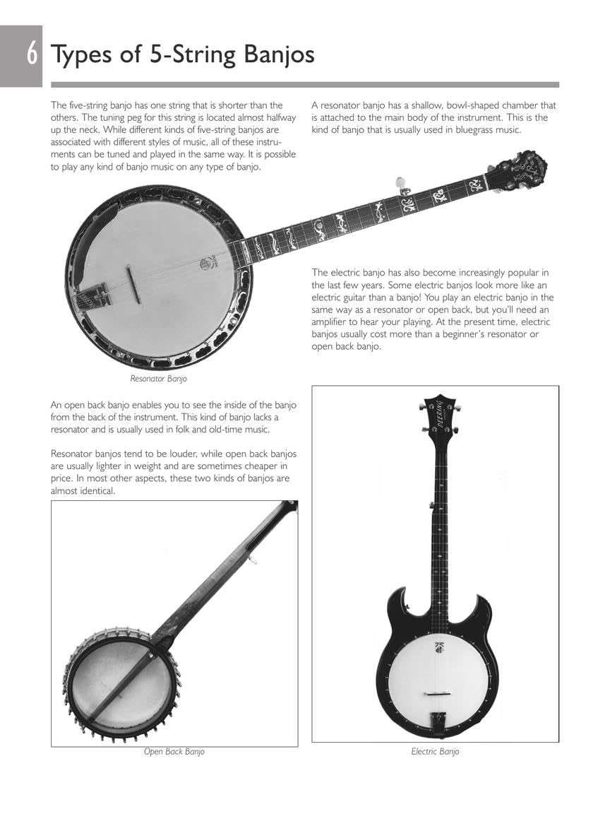 Absolute Beginners - Banjo | Complete Picture Guide to Playing the 5 ...